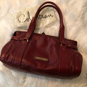 Cole Haan Dark Red Handbag